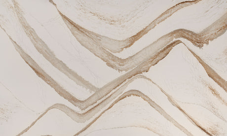 Brittanicca Gold Warm (Cuarzo | Pulido y Cambria Mate - Por pie cuadrado) | Hecho en EE. UU.