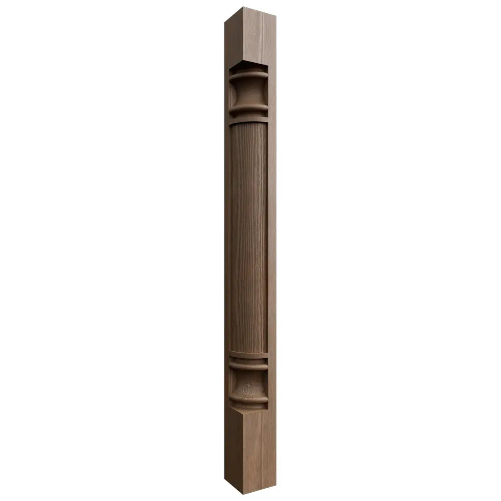 CP36 ( Base | Corner Post - 3"W X 36-1/2"H X 3"D ) | Canyon Oak