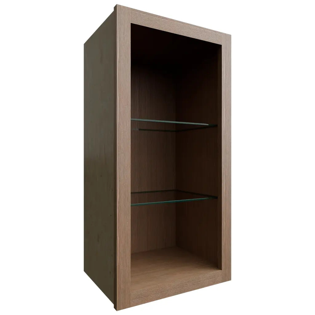 NDW1530 ( Wall | Standard No Door Cabinet - 15"W X 30"H X 12"D ) | Canyon Oak
