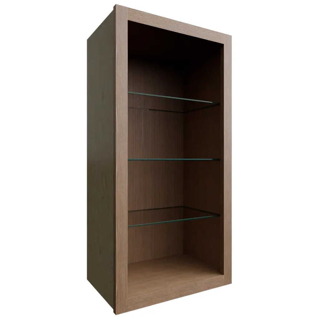 NDW1836 ( Wall | Standard No Door Cabinet - 18"W X 36"H X 12"D ) | Canyon Oak