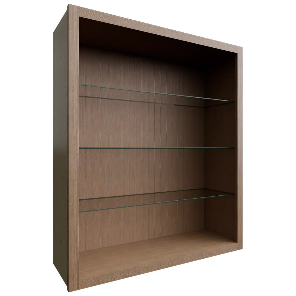 NDW3642 ( Wall | Standard No Door Cabinet - 36"W X 42"H X 12"D ) | Canyon Oak