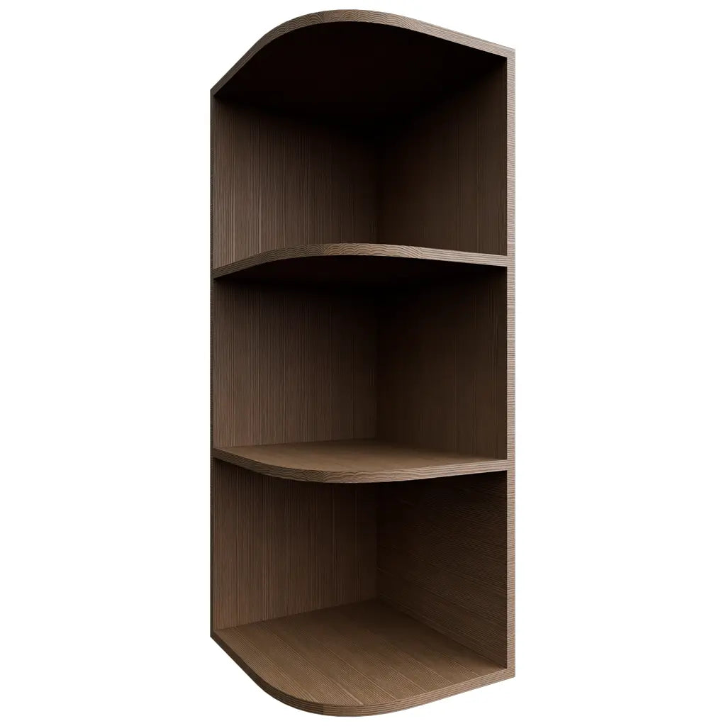 OE1230 ( Wall | Open End Cabinet - 12"W X 30"H X 12"D ) | Canyon Oak