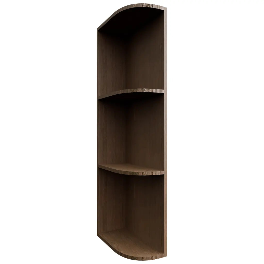 OEL636 ( Wall | Open End Cabinet - 6"W X 36"H X 12"D ) | Canyon Oak