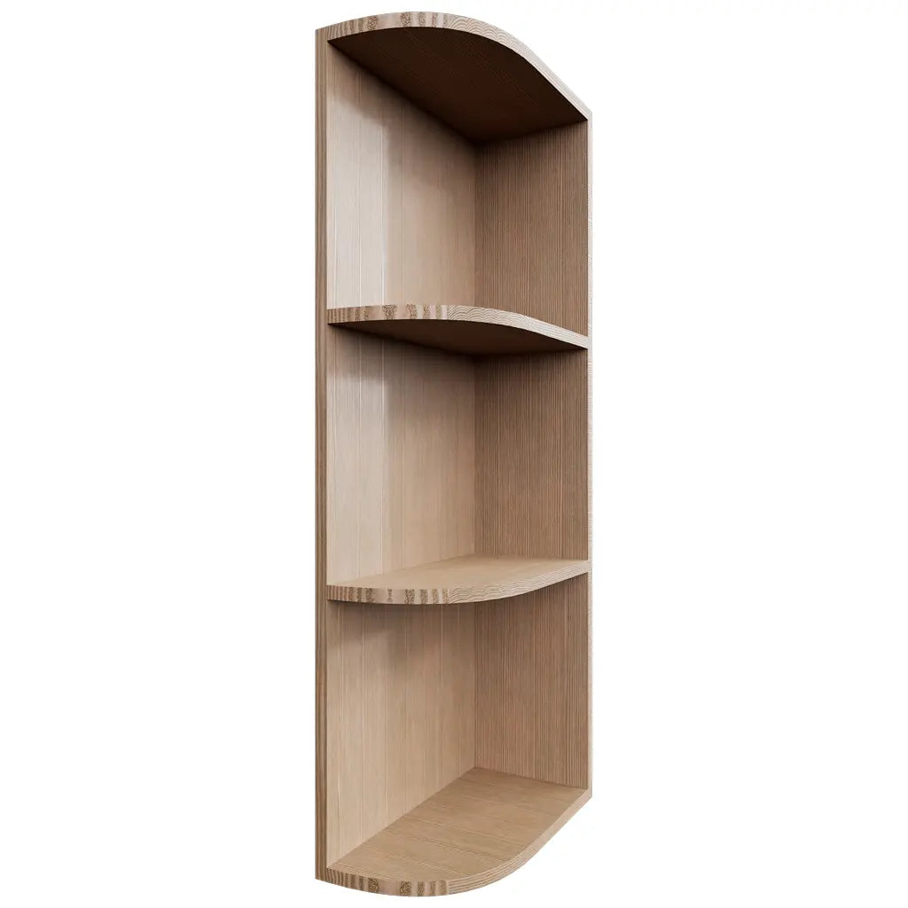 OER630 ( Wall | Open End Cabinet - 6"W X 30"H X 12"D ) | Canyon Oak