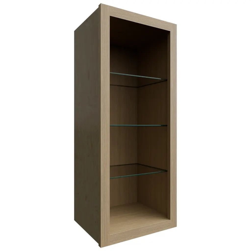 NDW1536 ( Wall | Standard No Door Cabinet - 15"W X 36"H X 12"D ) | Desert Oak