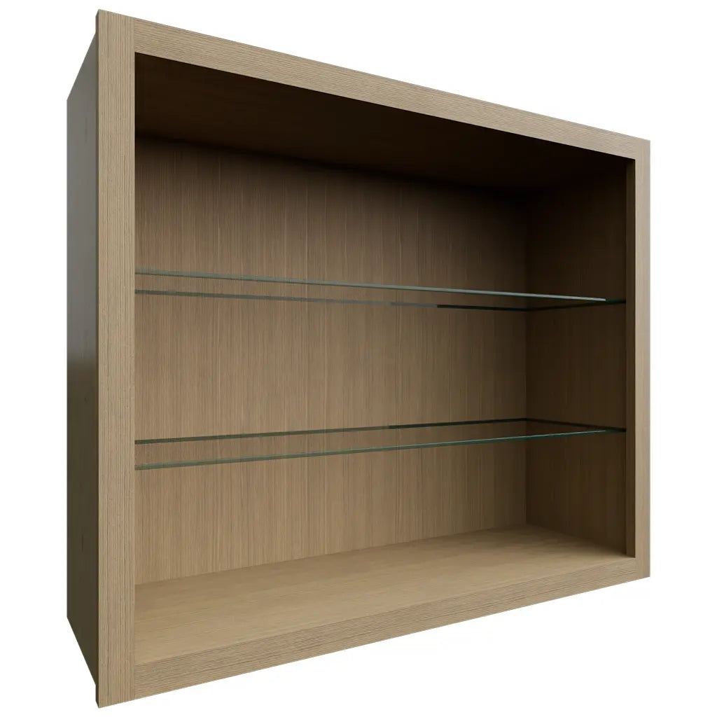 NDW3630 ( Wall | Standard No Door Cabinet - 36"W X 30"H X 12"D ) | Desert Oak