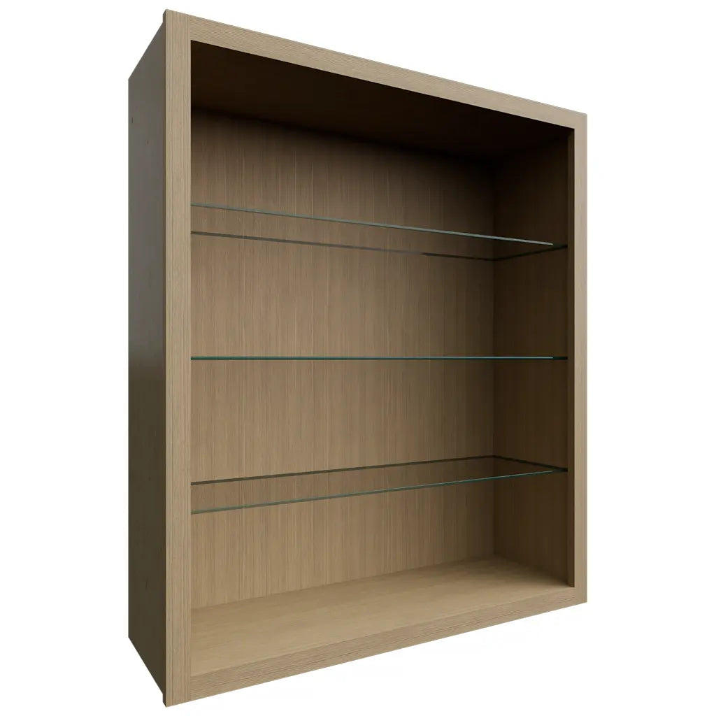 NDW3642 ( Wall | Standard No Door Cabinet - 36"W X 42"H X 12"D ) | Desert Oak