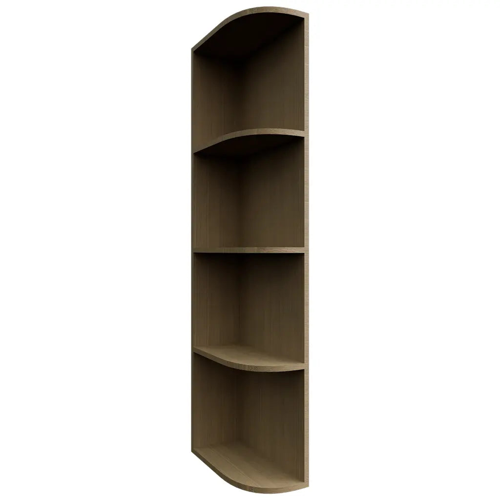 OEL642 ( Wall | Open End Cabinet - 6"W X 42"H X 12"D ) | Desert Oak