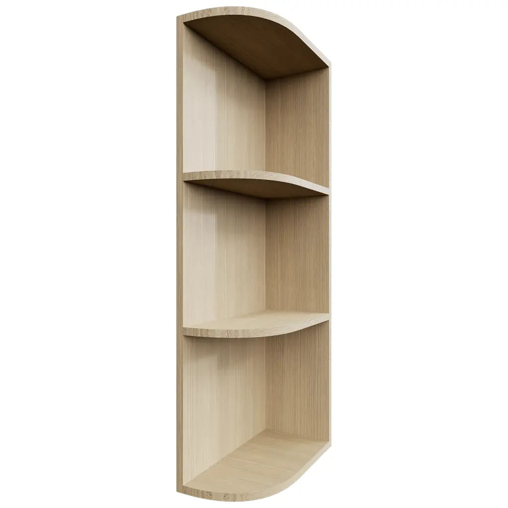 OER630 ( Wall | Open End Cabinet - 6"W X 30"H X 12"D ) | Desert Oak