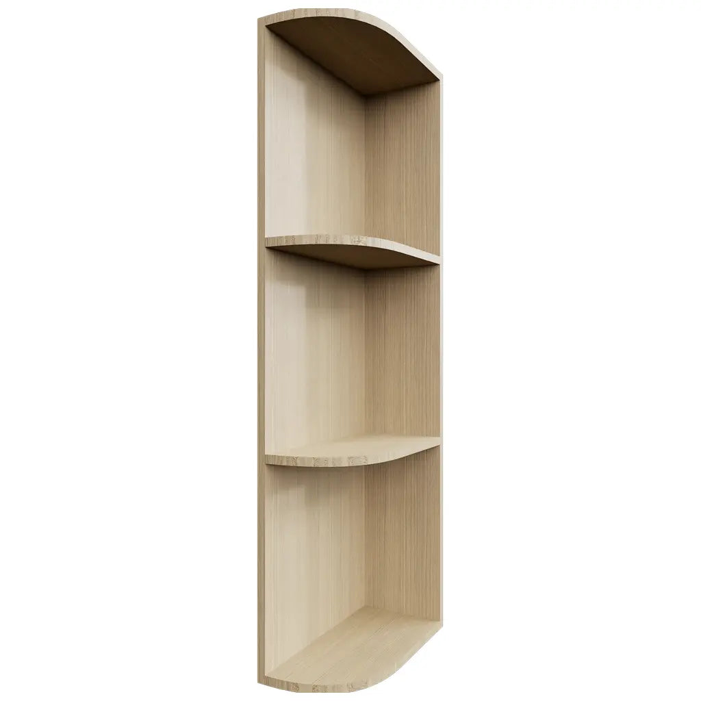 OER636 ( Wall | Open End Cabinet - 6"W X 36"H X 12"D ) | Desert Oak