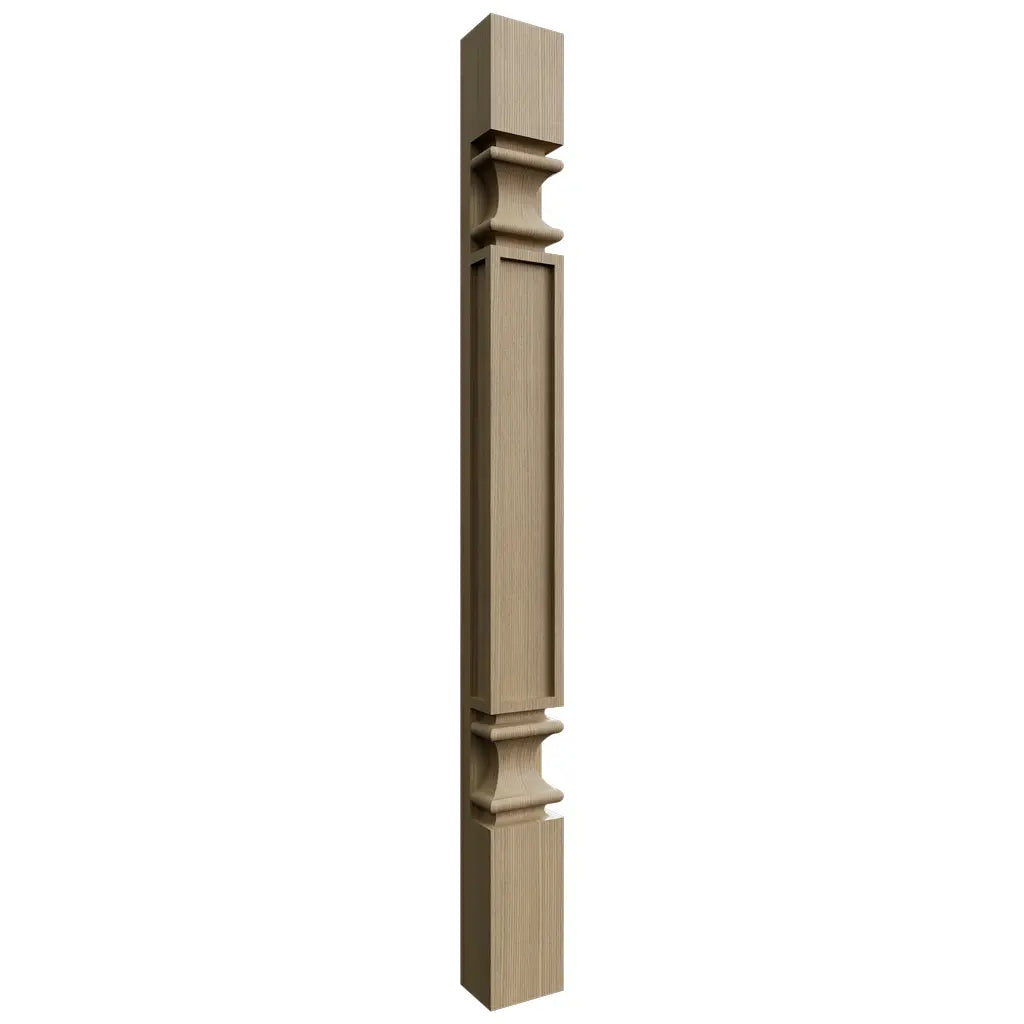 PP-BASE ( Base | Pilaster - 3"W X 34-1/2"H X 2-1/4"D ) | Desert Oak