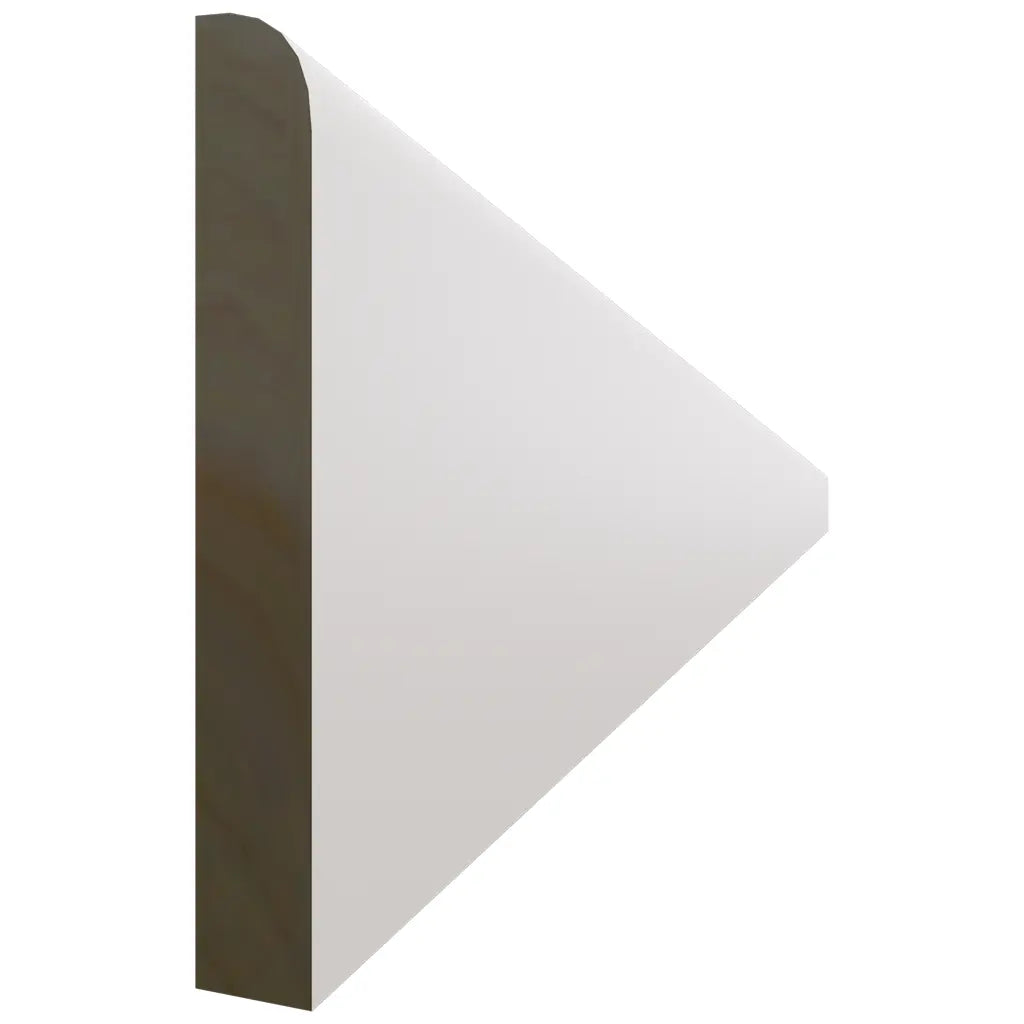 BBM - Base Board Molding - 96 W X 5-1 2 H X 3 4 T - Echo Dove