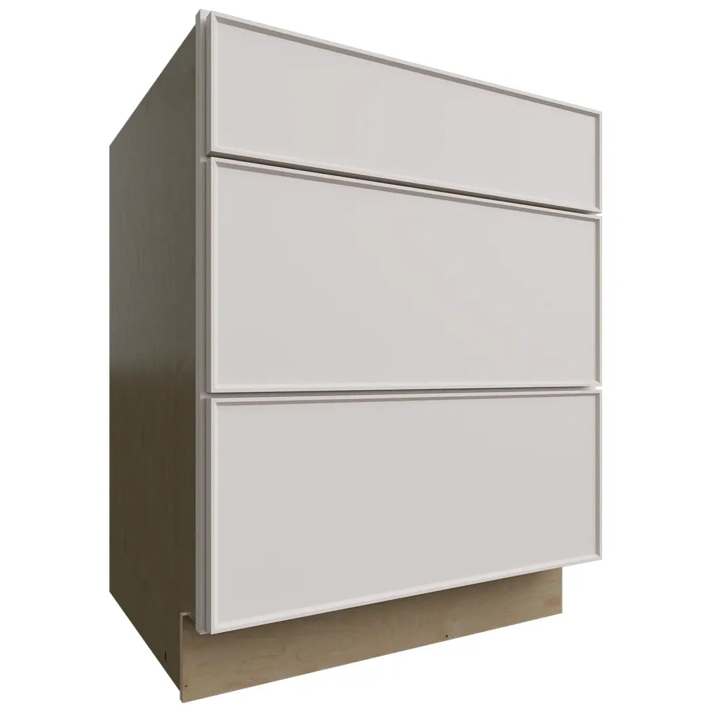 DB27 - Base - 3 Drawers Cabinet - 27 W X 34-1 2 H X 24 D - Echo Dove