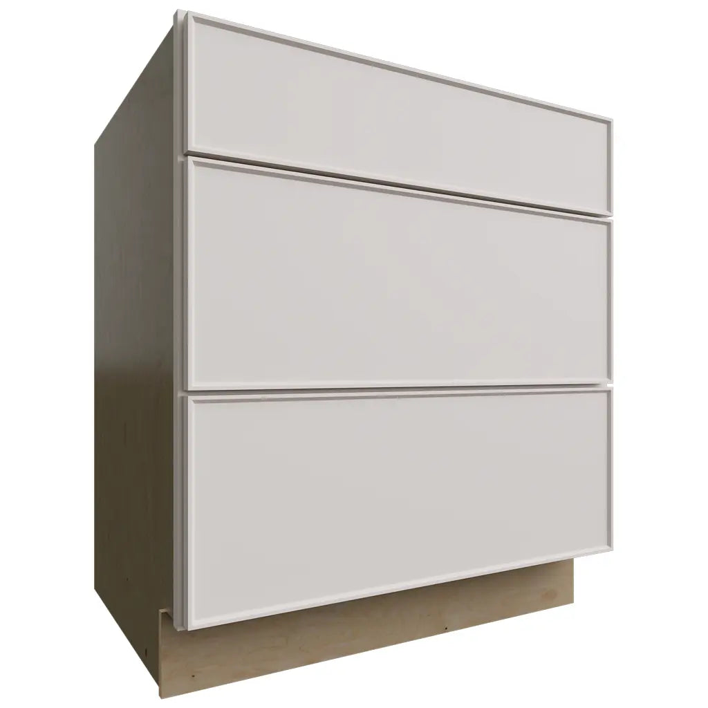 DB30 - Base - 3 Drawers Cabinet - 30 W X 34-1 2 H X 24 D - Echo Dove