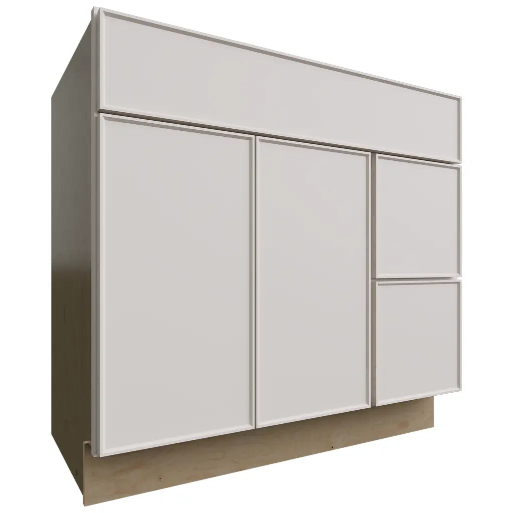 VSD36DR - Vanity - Combo Cabinet - 36 W X 34-1 2 H X 21 D - Echo Dove