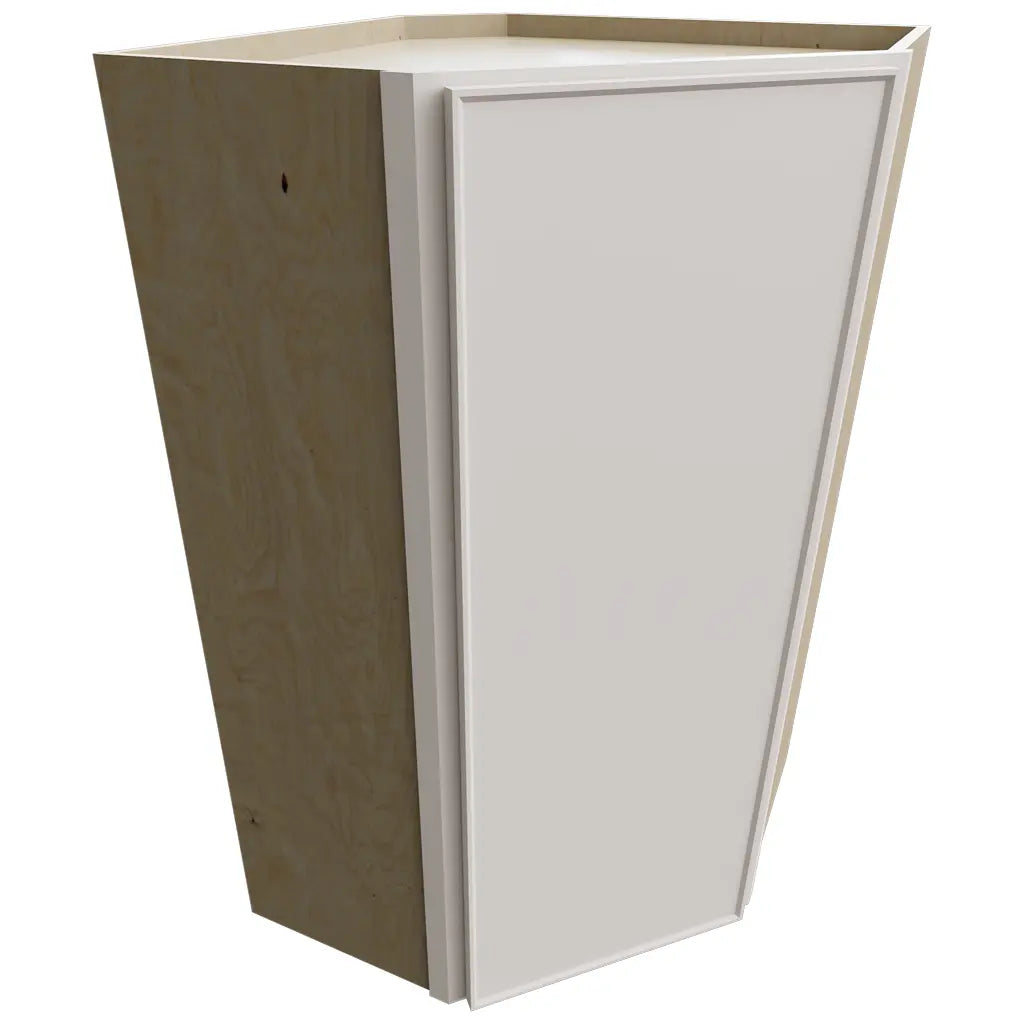 WDC2442 - Wall Corner - Diagonal Cabinet - 24 W X 42 H X 24 D - Echo Dove