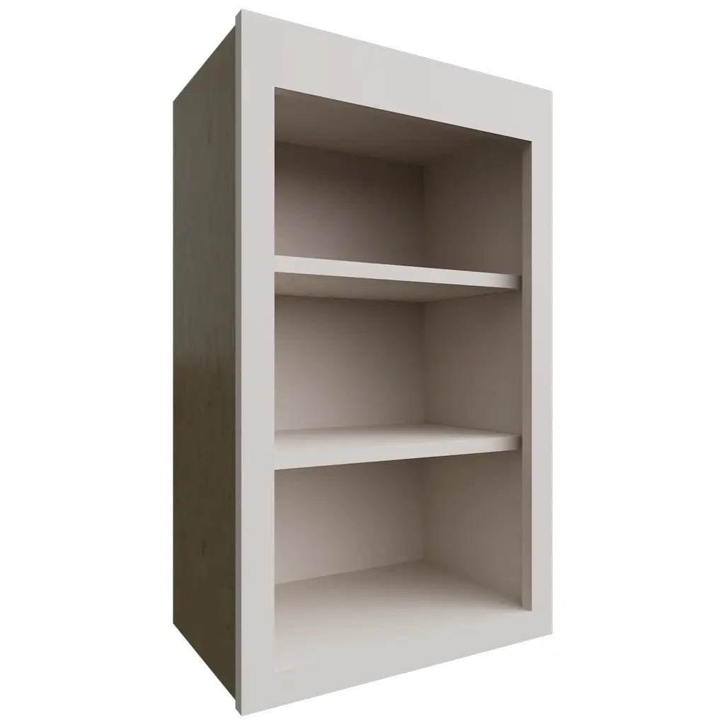 WOS1830 - Wall - Open Shelf - 18 W X 30 H X 12 D - Echo Dove