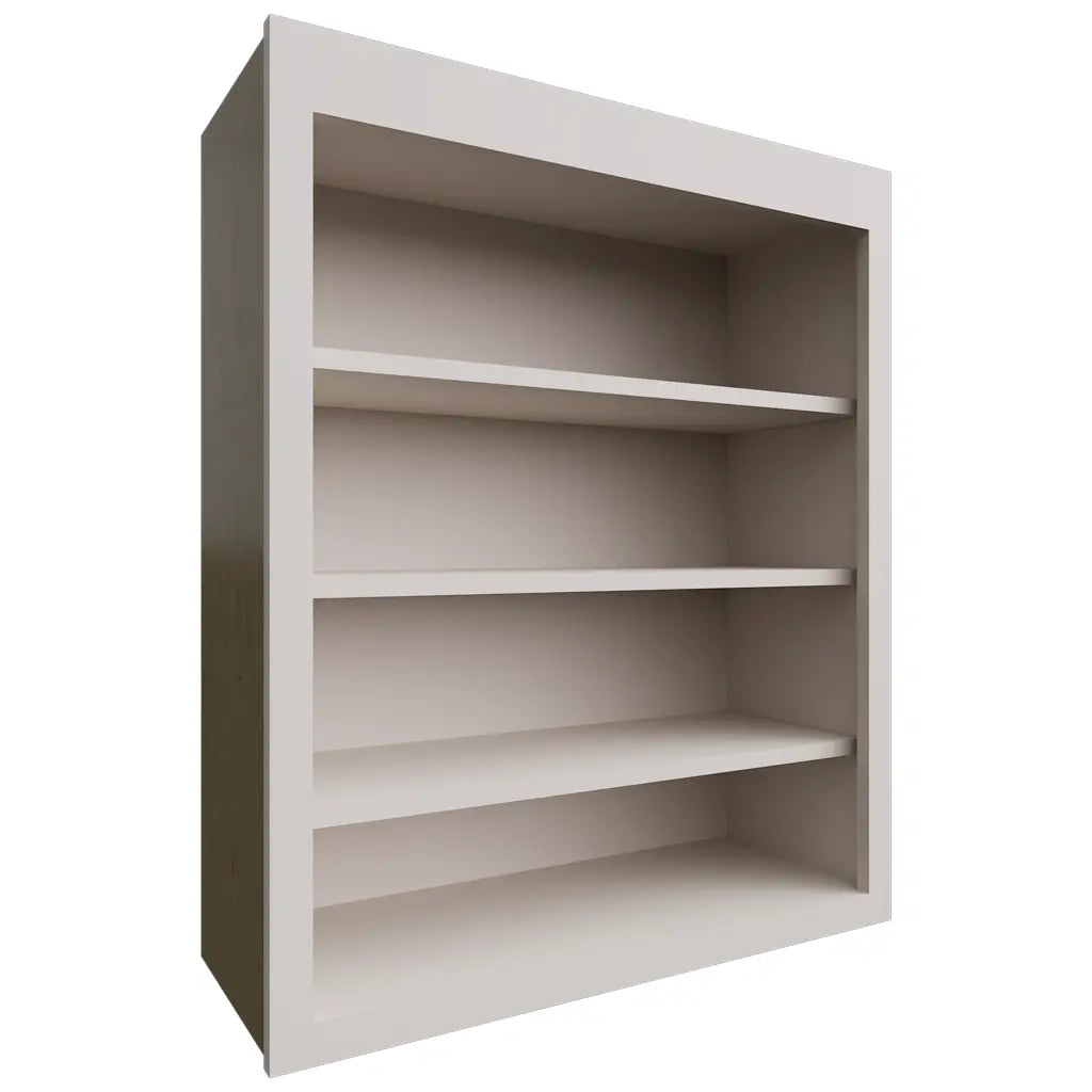 WOS3036 - Wall - Open Shelf - 30 W X 36 H X 12 D - Echo Dove