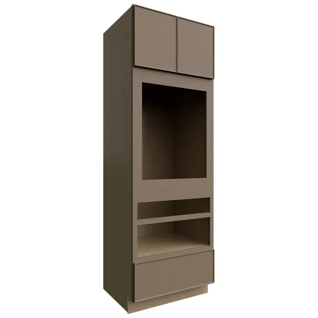 OC3390D - Tall - Oven Cabinet Double - 33 W X 90 H X 24 D - Echo Mocha