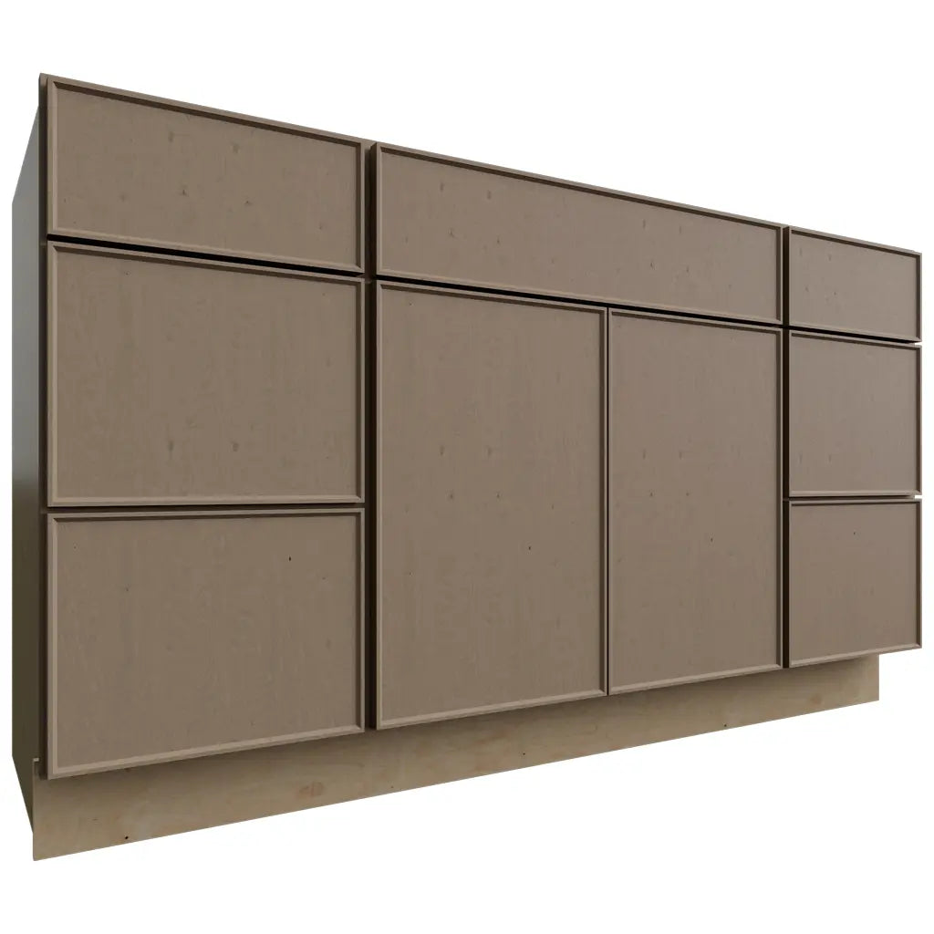 VSD60SINGLE - Vanity - Combo Cabinet - 60 W X 34-1 2 H X 21 D - Echo Mocha