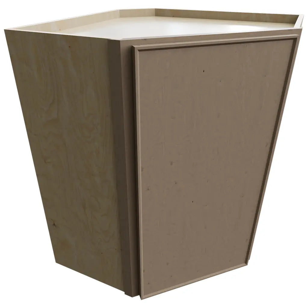 WDC2430 - Wall Corner - Diagonal Cabinet - 24 W X 30 H X 24 D - Echo Mocha