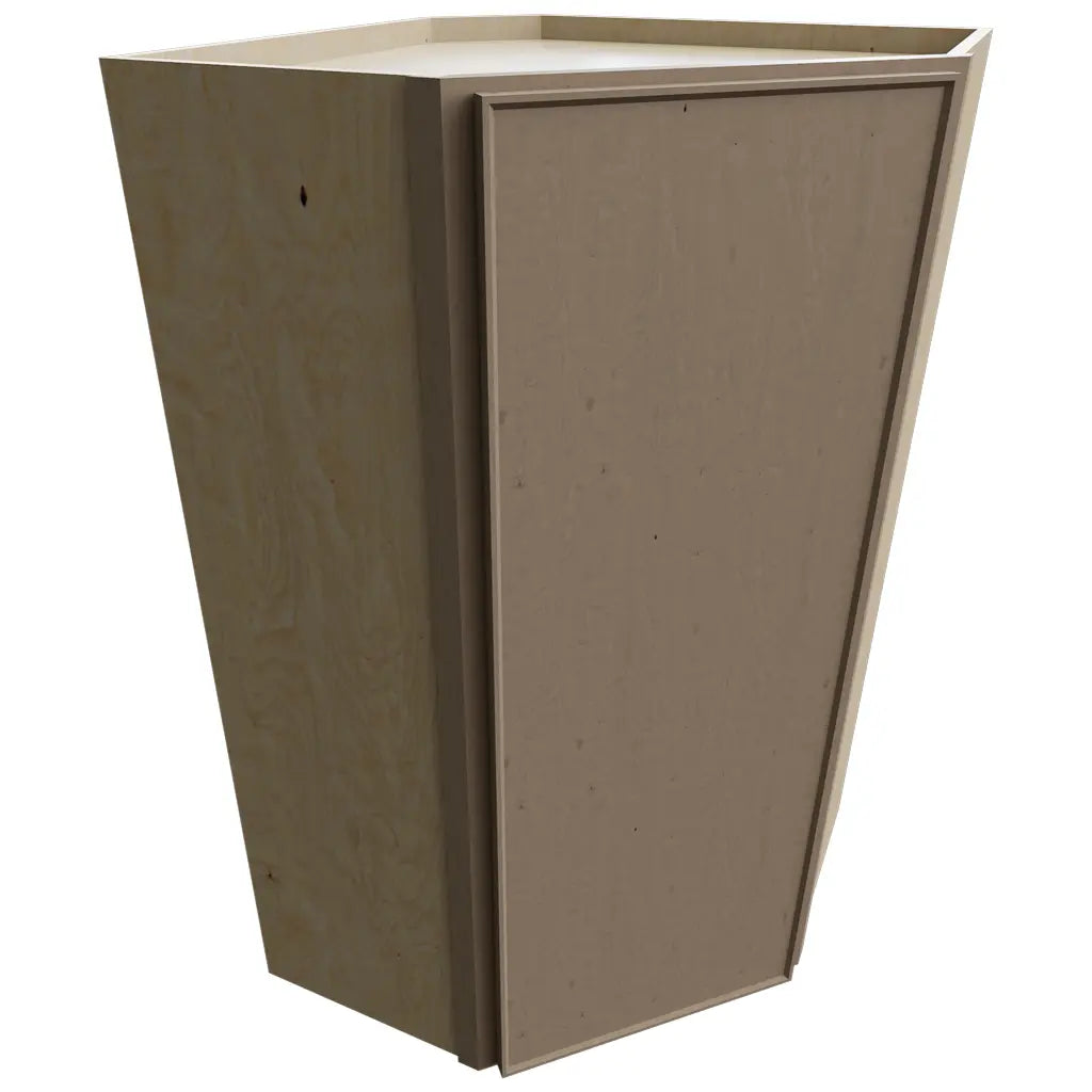 WDC2442 - Wall Corner - Diagonal Cabinet - 24 W X 42 H X 24 D - Echo Mocha