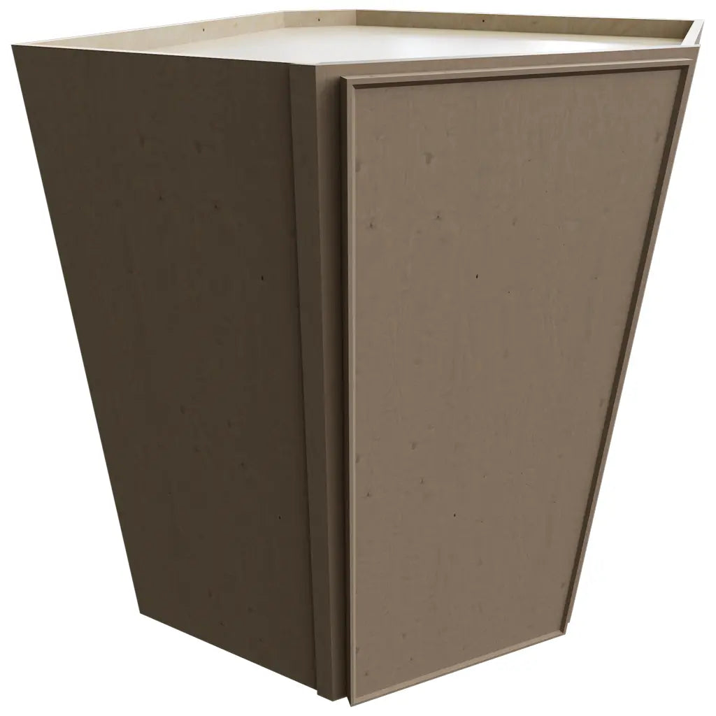 WDC2736 - Wall Corner - Diagonal Cabinet - 27 W X 36 H X 27 D - Echo Mocha
