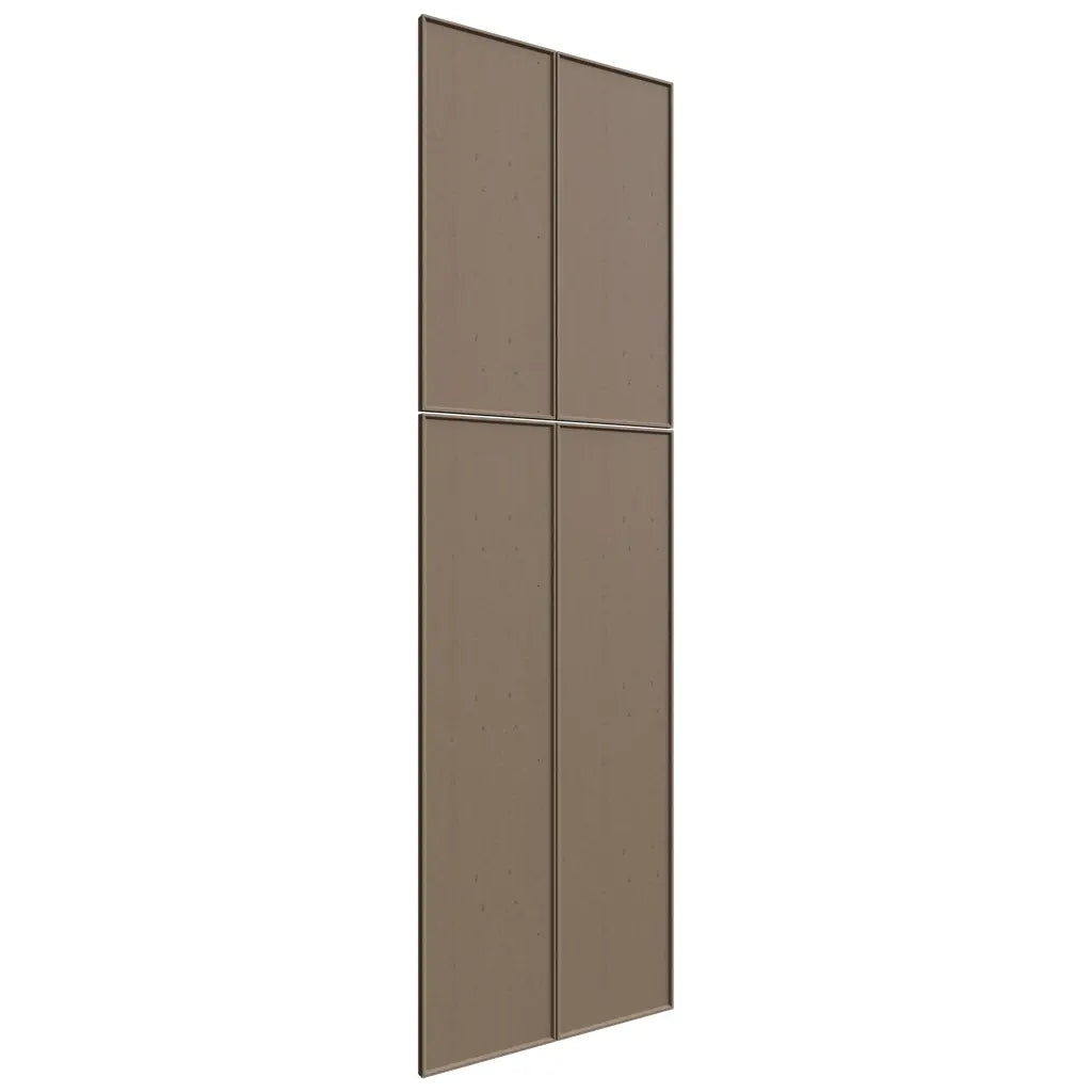 WP-T84 - Wainscot Panel - 23-1 2 W X 79 H X 3 4 T - Echo Mocha