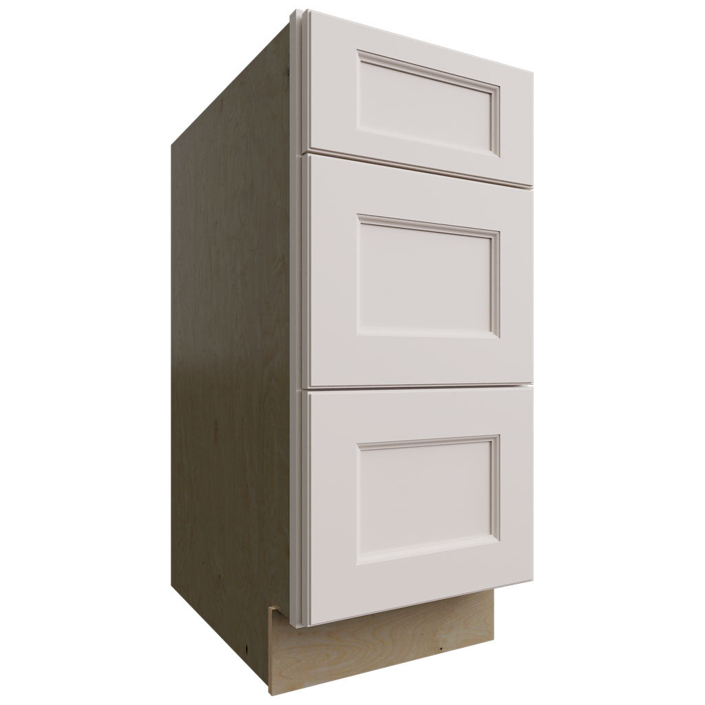 DB15 - Base - 3 Drawers Cabinet - 15 W X 34-1 2 H X 24 D - Fusion Dove