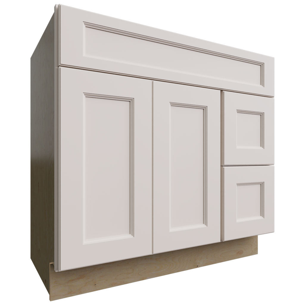 VSD36DR - Vanity - Combo Cabinet - 36 W X 34-1 2 H X 21 D - Fusion Dove