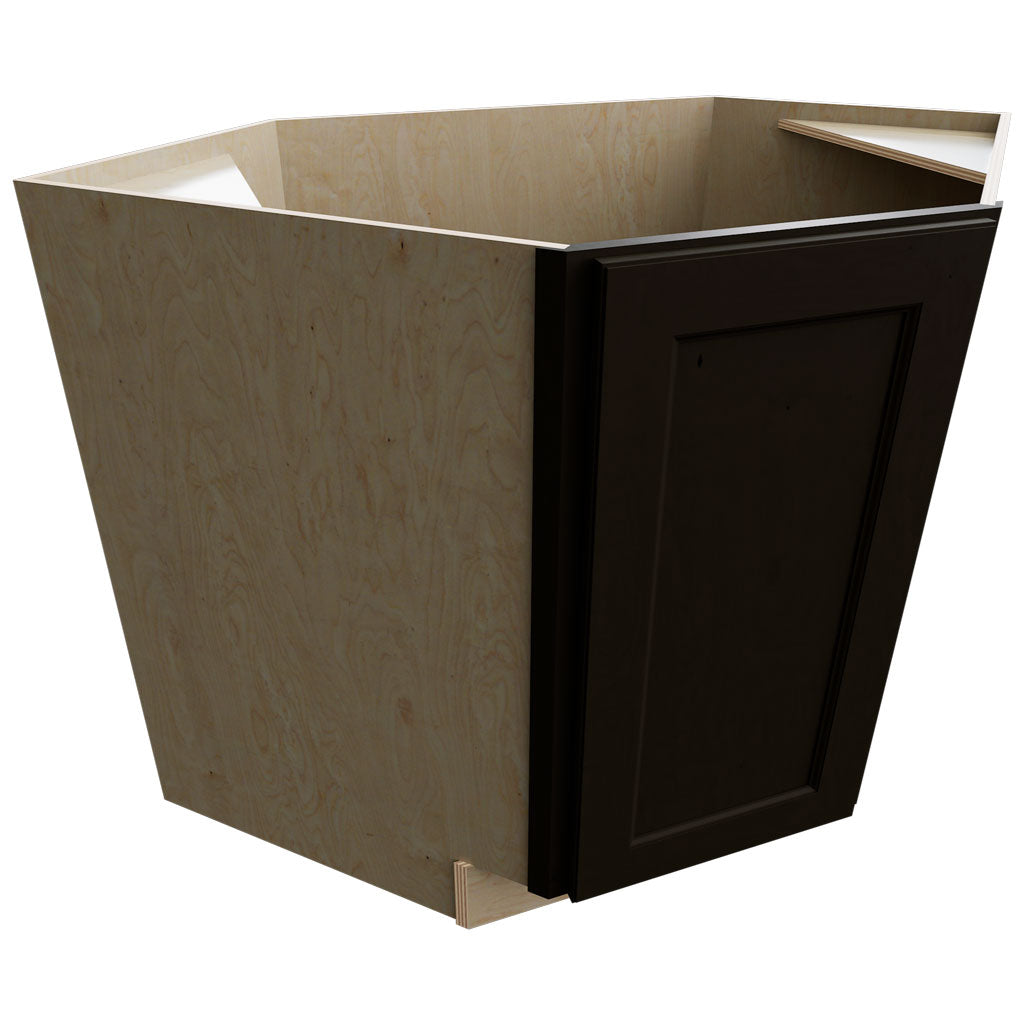 DSB36FD - Base Corner - Diagonal Sink Cabinet - 36 W X 34-1 2 H X 36 D - Fusion Kona