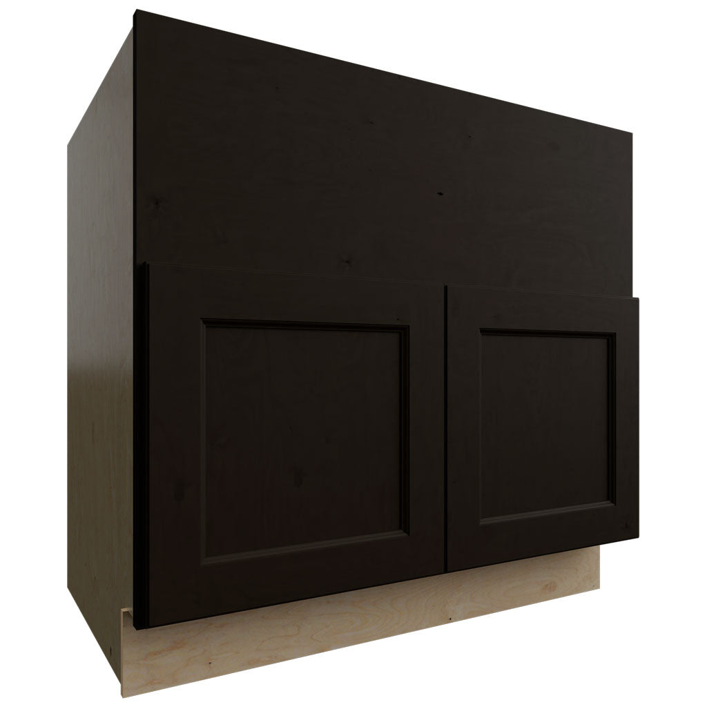 FS36 - Base - Farm Sink Cabinet - 36 W X 34-1 2 H X 24 D - Fusion Kona