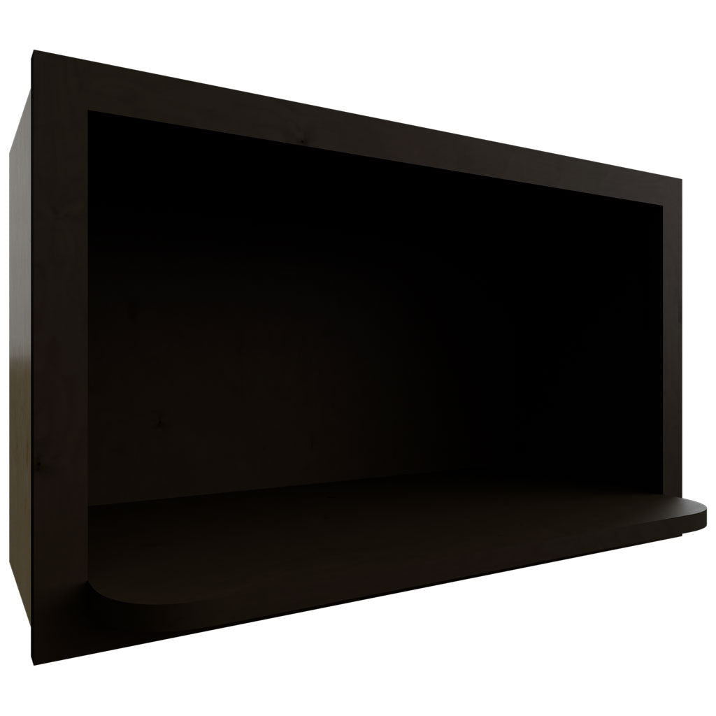 MW3018 - Wall - Microwave Shelf Cabinet - 30 W X 18 H X 12 D - Kona