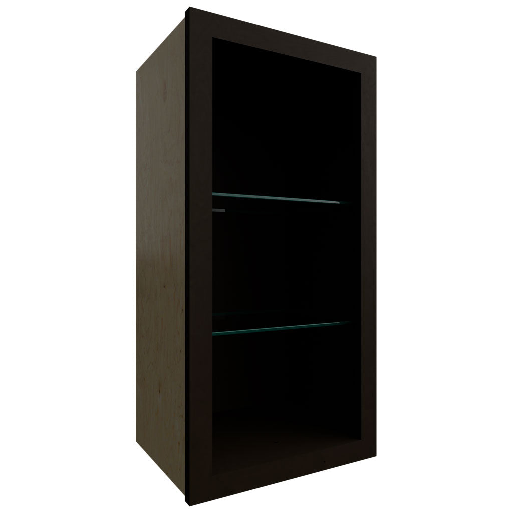 NDW1530 - Wall - Standard No Door Cabinet - 15 W X 30 H X 12 D - Kona