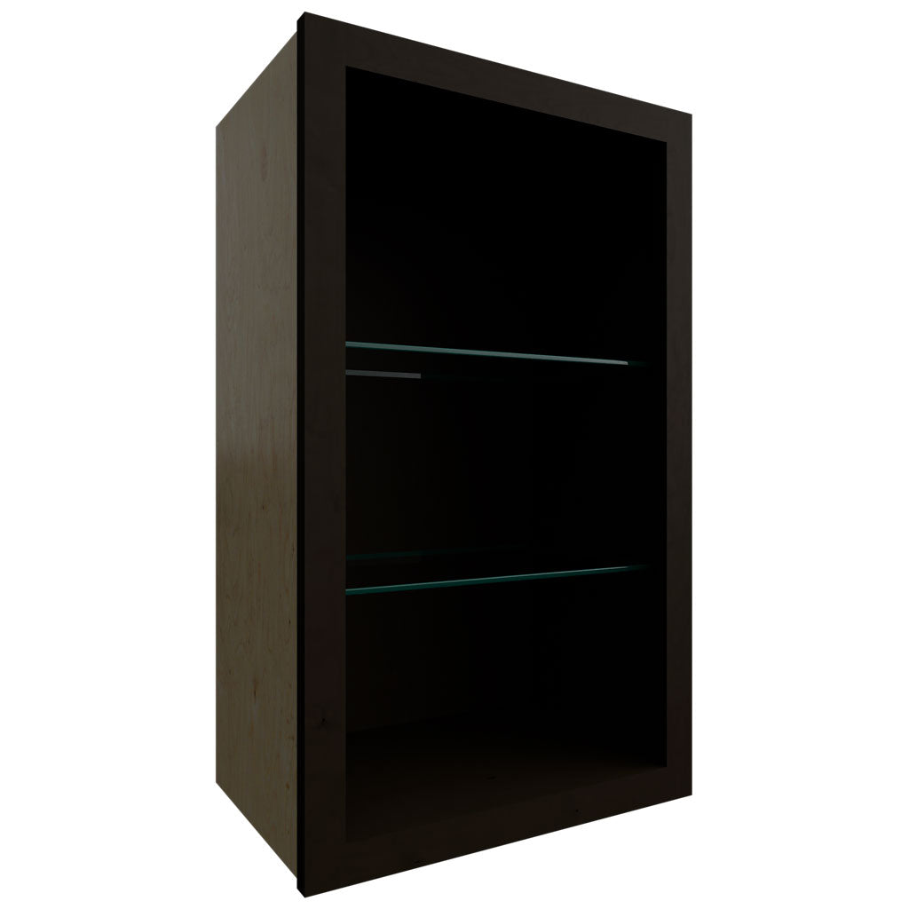 NDW1830 - Wall - Standard No Door Cabinet - 18 W X 30 H X 12 D - Kona