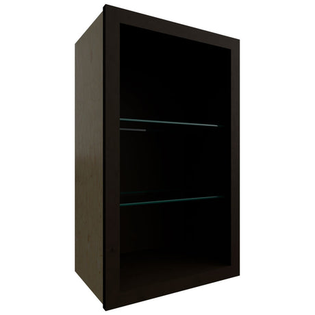 NDW1830 - Wall - Standard No Door Cabinet - 18 W X 30 H X 12 D - Kona