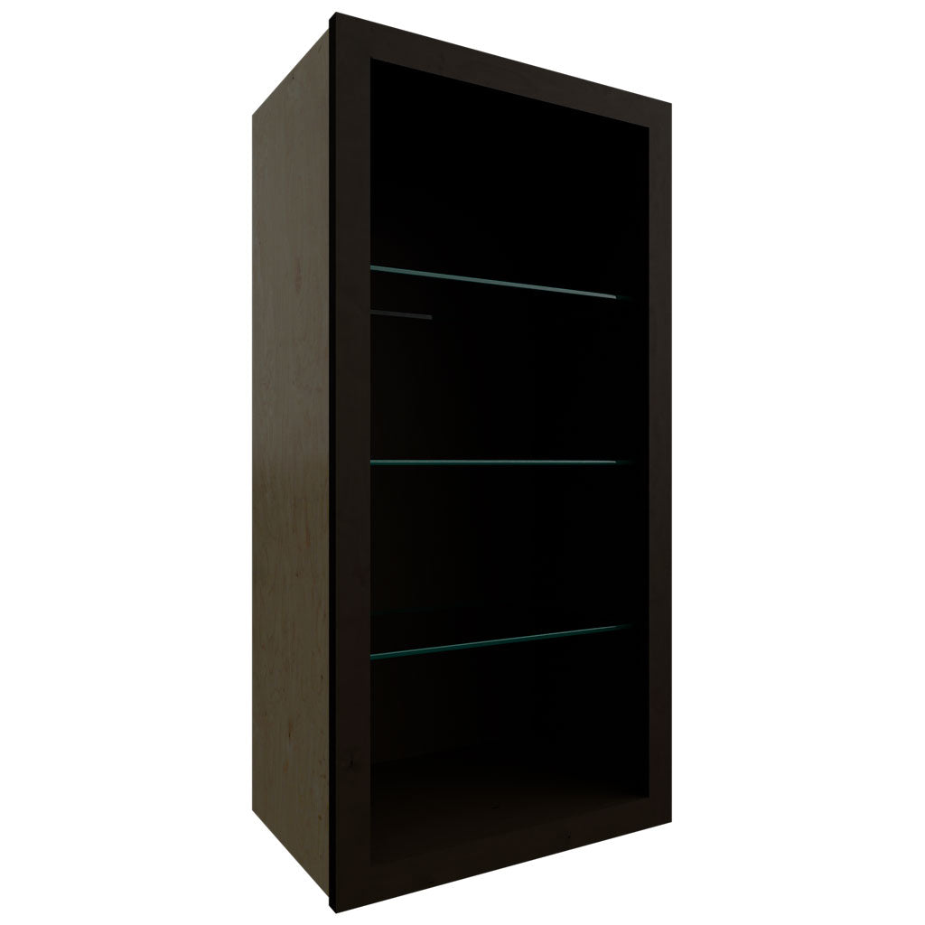 NDW1836 - Wall - Standard No Door Cabinet - 18 W X 36 H X 12 D - Kona