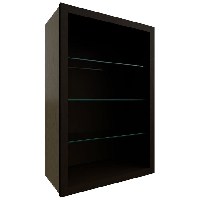 NDW2436 - Wall - Standard No Door Cabinet - 24 W X 36 H X 12 D - Kona