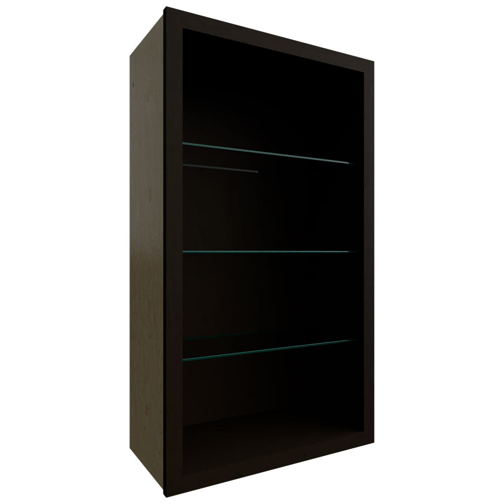 NDW2442 - Wall - Standard No Door Cabinet - 24 W X 42 H X 12 D - Kona