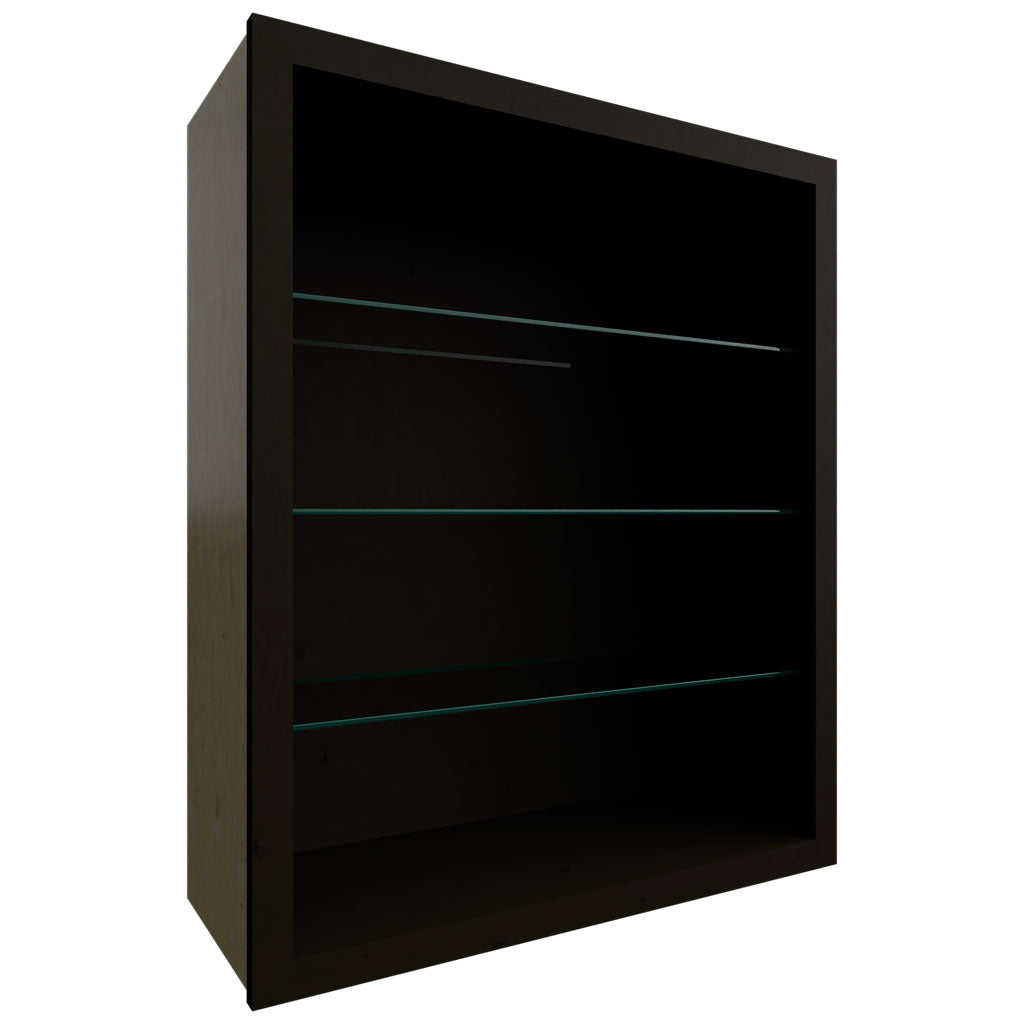 NDW3036 - Wall - Standard No Door Cabinet - 30 W X 36 H X 12 D - Kona
