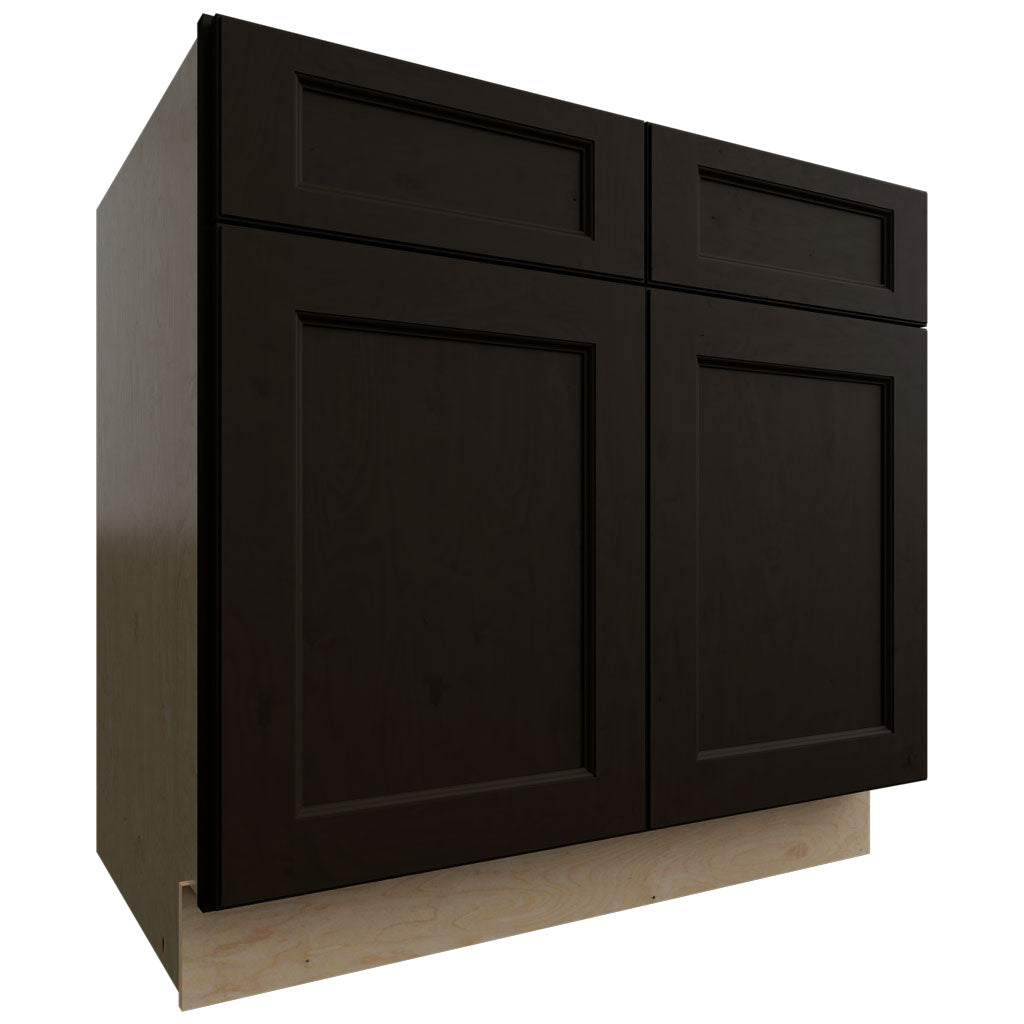 SB36 - Base - Sink Cabinet - 36 W X 34-1 2 H X 24 D - Fusion Kona