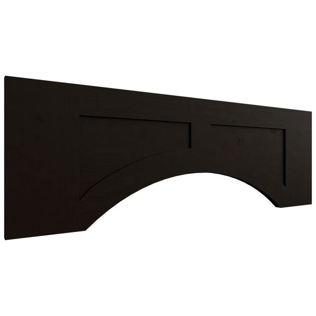 VARP36 - Wall - Arched Recessed Valance - 36 W X 12 H X 3 4 T - Fusion Kona