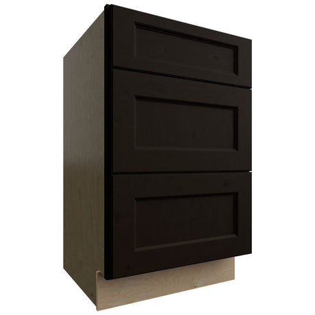 VDB21-34 - Vanity - Drawer Cabinet - 21 W X 34-1 2 H X 21 D - Fusion Kona