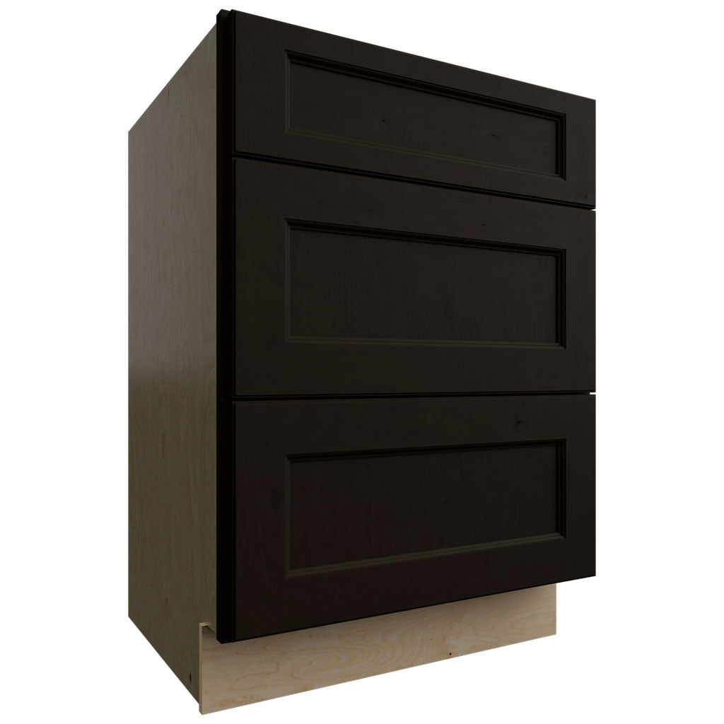 VDB24-34 - Vanity - Drawer Cabinet - 24 W X 34-1 2 H X 21 D - Fusion Kona