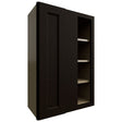 WBC2436 - Wall Corner - Blind Cabinet - 24 W X 36 H X 12 D - Fusion Kona