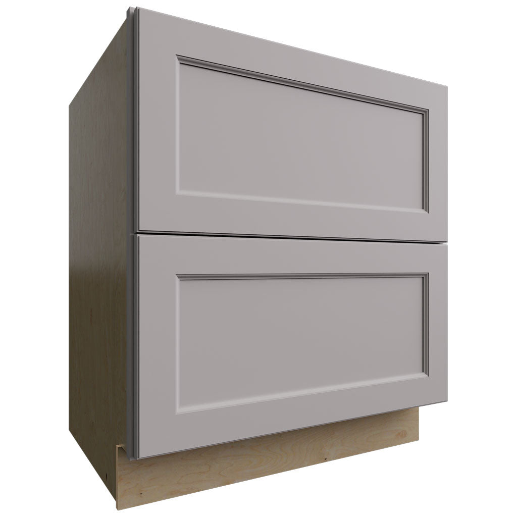 DB30-2 - Base - 2 Drawers Cabinet - 30 W X 34-1 2 H X 24 D - Fusion Nickel