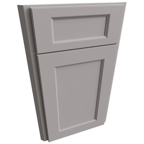 DSFL36 - Base Corner - Diagonal Sink Front - Floor Only - Fusion Nickel