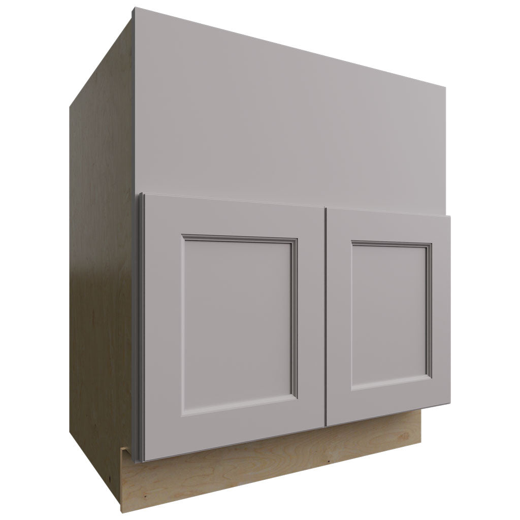 FS30 - Base - Farm Sink Cabinet - 30 W X 34-1 2 H X 24 D - Fusion Nickel