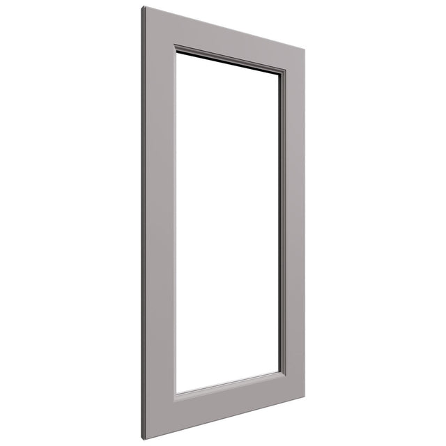 GDW1836 - Wall - Glass Door - 17-1 2 W X 35-1 2 H X 3 4 T - Fusion Nickel