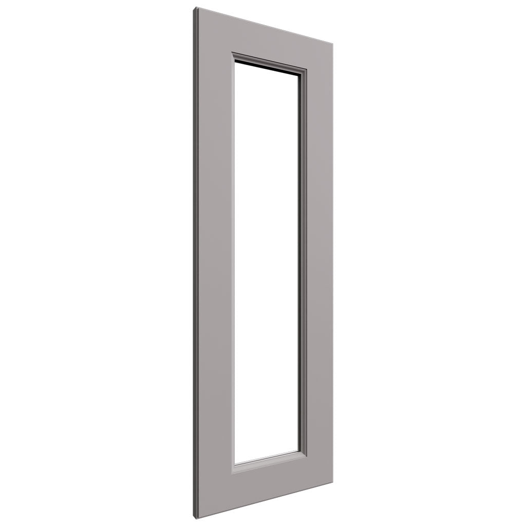 GDW2436 - Wall - Glass Door - 11-3 4 W X 35-1 2 H X 3 4 T - Fusion Nickel